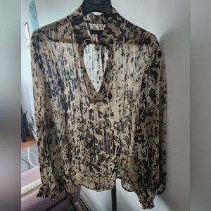 Judith&Charles balloon sleeve blouse